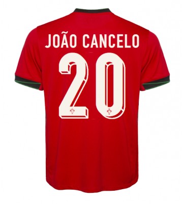 Portugal Joao Cancelo #20 Replika Hjemmebanetrøje EM 2024 Kortærmet
